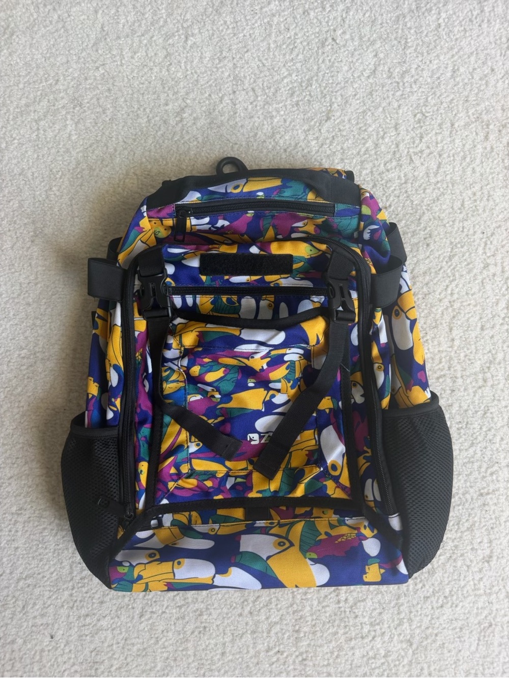 Zoea Toucan Softball Baseball Backpack Kids